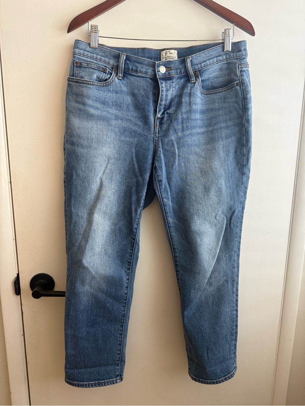 J. Crew Slim Broken In Boyfriend Jeans 29P